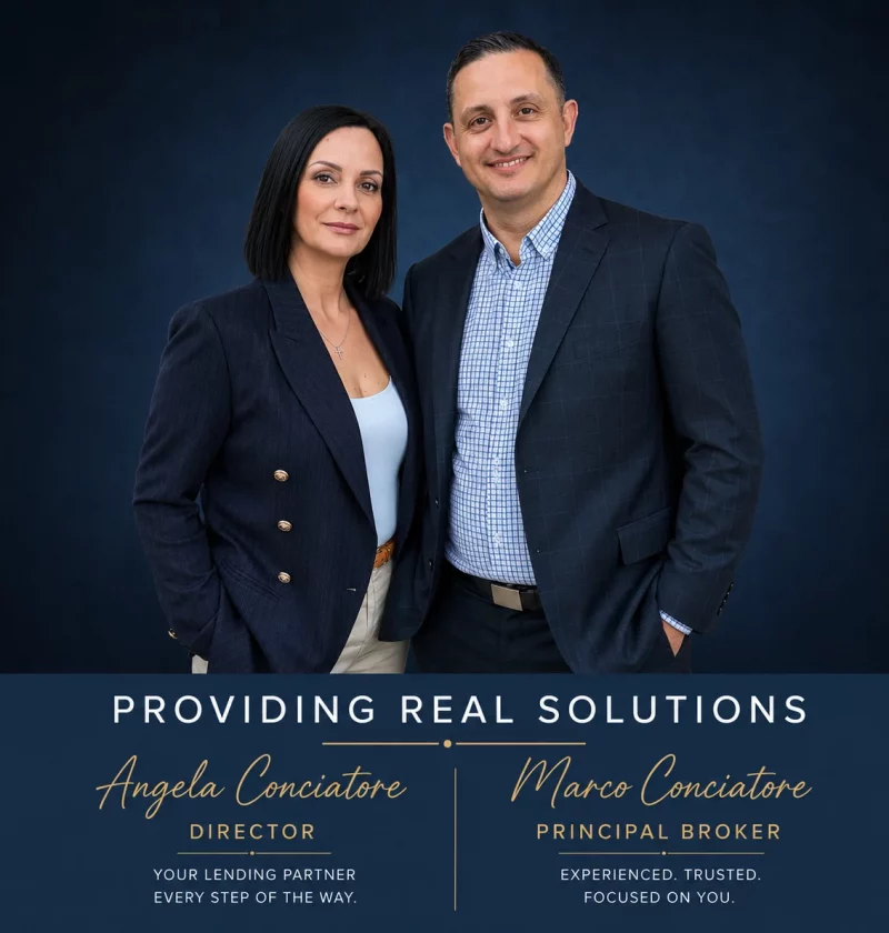 Marco and Angela Conciatore of MDC Finance